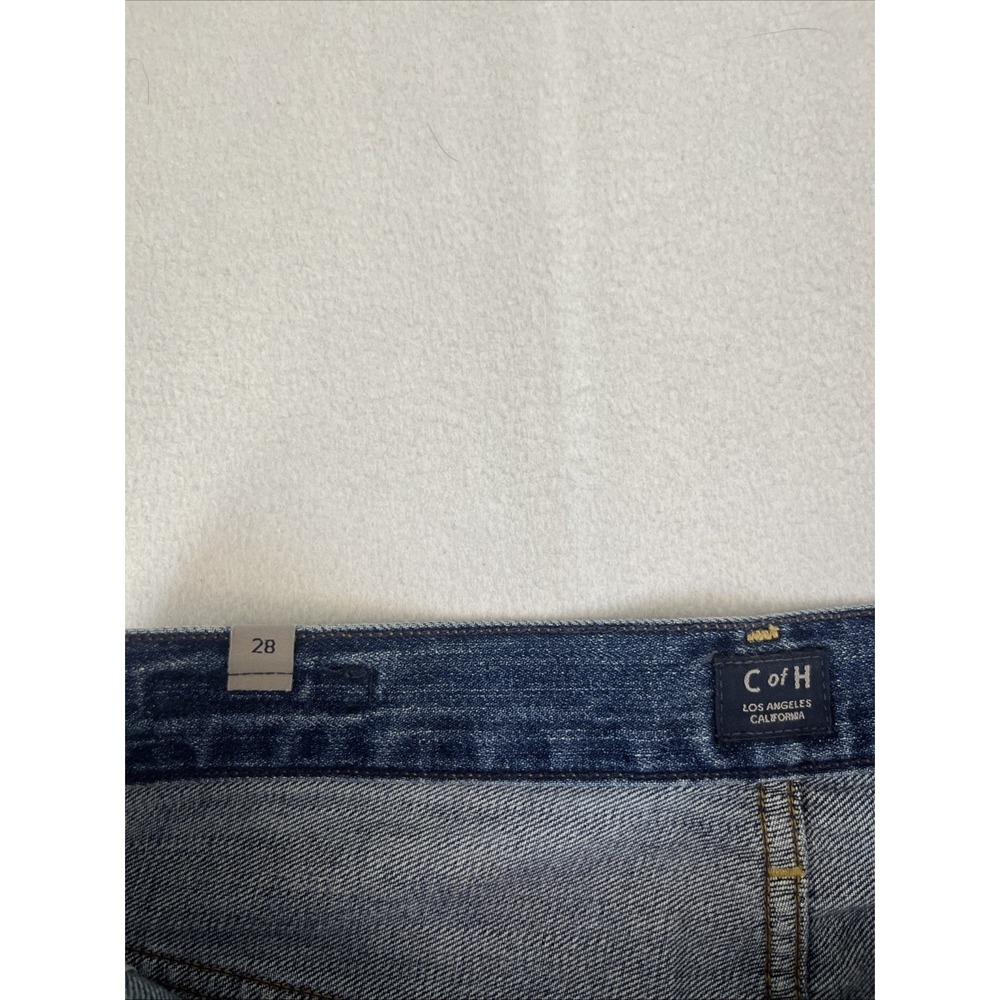 Citizen Of Humanity Jeans Womens 28 Denim Melanie Crop Wide Leg Raw Hem Trousers - Picture 4 of 8